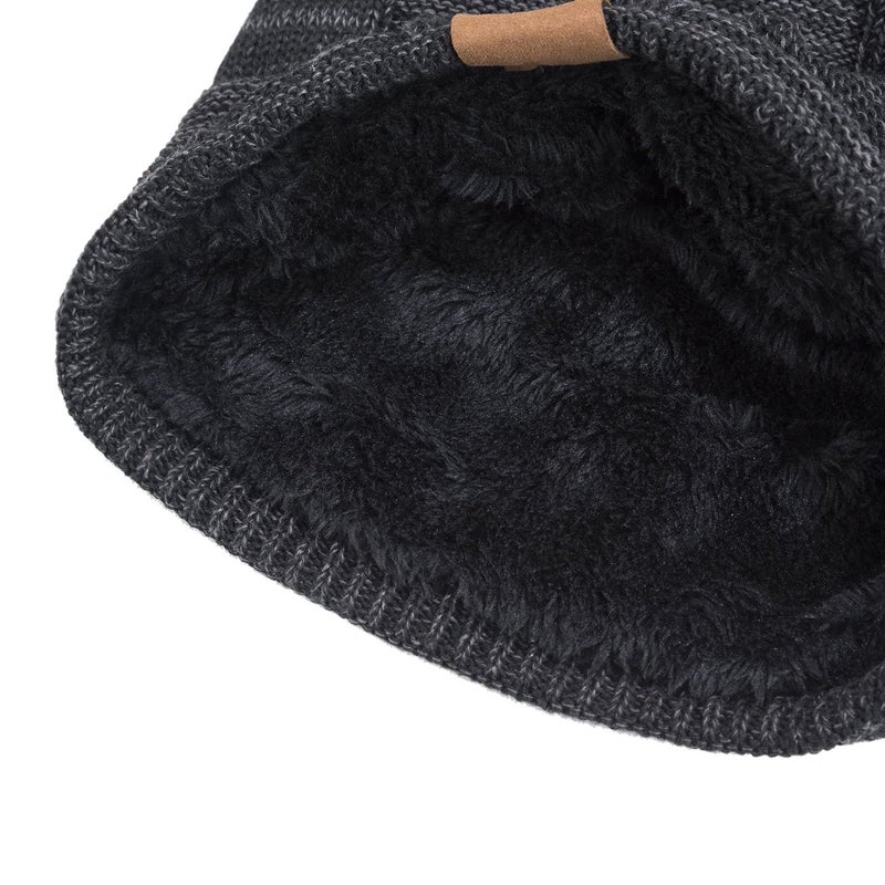 REDESS Beanie Hat for Men and Women Winter Warm Hats Knit Slouchy Thick Skull Cap - Image 3